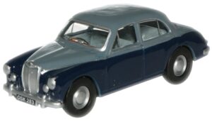 Oxford Diecast 76MGZ002 MGZB - Steel Blue/Mineral Blue  - 1:76 Scale