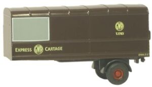 Oxford Diecast 76MH011T Van Trailer - GWR  - 1:76 Scale