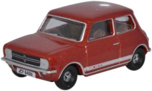 Oxford Diecast 76MINGT001 Mini 1275GT - Reynard Red  - 1:76 Scale