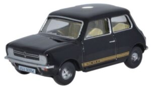 Oxford Diecast 76MINGT002 Mini 1275GT - Black  - 1:76 Scale