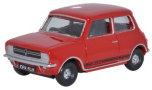 Oxford Diecast 76MINGT003 Mini 1275GT - Flame Red  - 1:76 Scale