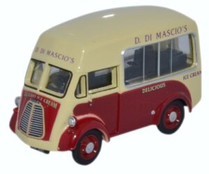 Oxford Diecast 76MJ011 Morris J Ice Cream - Di Mascios  - 1:76 Scale