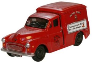 Oxford Diecast 76MM015 Morris Minor Van - Royal Mail  - 1:76 Scale