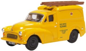 Oxford Diecast 76MM061 Morris 1000 Post Office Telephones Yellow  - 1:76 Scale