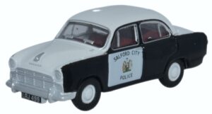 Oxford Diecast 76MO006 Morris Oxford - Salford City Police  - 1:76 Scale