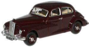 Oxford Diecast 76MS001 Morris Six - Maroon  - 1:76 Scale