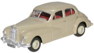 Oxford Diecast 76MS004 Morris 6 - Platinum Grey  - 1:76 Scale