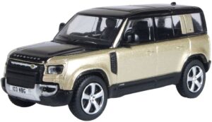 Oxford Diecast 76ND110X001 New Defender 110X Sand  - 1:76 Scale