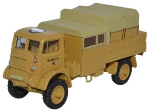 Oxford Diecast 76QLB002 Bedford QLB 42 LAA Regt. Libya 1942  - 1:76 Scale