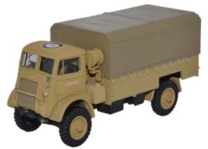 Oxford Diecast 76QLD004 Bedford QLD RASC 30 Corps 8th Army 1942/3  - 1:76 Scale