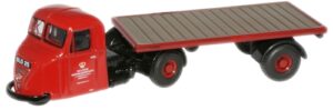 Oxford Diecast 76RAB007 Scamell Scarab Flatbed Post Office Supplie  - 1:76 Scale