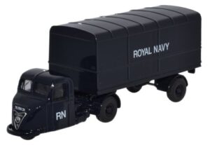 Oxford Diecast 76RAB010 Scammell Scarab Van Trailer Royal Navy  - 1:76 Scale