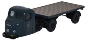 Oxford Diecast 76RAB011 Scammell Scarab Flatbed Trailer RAF  - 1:76 Scale