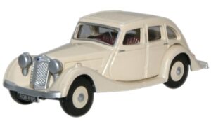 Oxford Diecast 76RK004 Riley Kestrel - Ivory  - 1:76 Scale