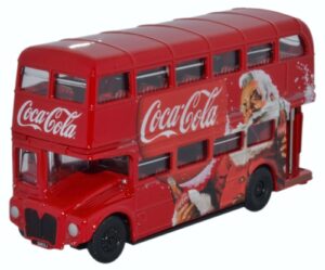 Oxford Diecast 76RM114CC Routemaster - Coca Cola Xmas  - 1:76 Scale