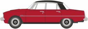 Oxford Diecast 76RP007 Rover P6 Brigade Red  - 1:76 Scale