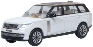 Oxford Diecast 76RR5L002 Range Rover L460 LWB SV Ice White/ Corinthian Bronze - 1:76 Scale