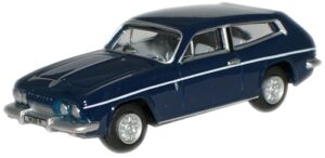 Oxford Diecast 76RS001 Reliant Scimitar GTe - Blue (Princess Anne  - 1:76 Scale