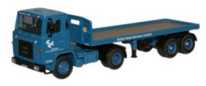 Oxford Diecast 76SC110001 Scania 110 Flatbed - BRS  - 1:76 Scale