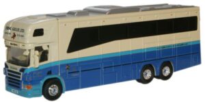 Oxford Diecast 76SCA01HB Scania 380 Horsebox - Eric Gillie  - 1:76 Scale