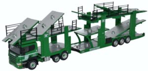 Oxford Diecast 76SCT003 Scania Car Transporter Woodside Motorfreig  - 1:76 Scale
