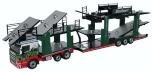 Oxford Diecast 76SCT005 Car Transporter Eddie Stobart Christina Frances' - 1:76 Scale