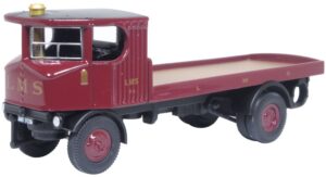 Oxford Diecast 76SEN001 Sentinel Flatbed LMS  - 1:76 Scale