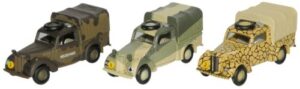 Oxford Diecast 76SET22 Austin Tilly 3 piece Set  - 1:76 Scale