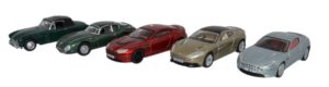 Oxford Diecast 76SET43 5 Piece Aston Martin Set  - 1:76 Scale