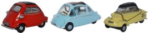 Oxford Diecast 76SET62 3 Piece Set Bubble Car  - 1:76 Scale