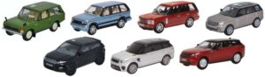 Oxford Diecast 76SET72 Range Rover Set Classic/P38/3rd Gen/Vogue  - 1:76 Scale