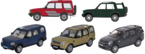 Oxford Diecast 76SET77 Land Rover Discovery 5 Piece Set 1/2/3/4/5  - 1:76 Scale