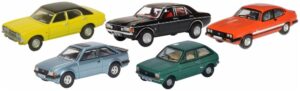 Oxford Diecast 76SET83 5 Piece Ford Set  - 1:76 Scale