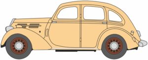 Oxford Diecast 76SFT006 Standard Flying Twelve Fawn  - 1:76 Scale