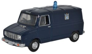 Oxford Diecast 76SHP003 Sherpa Van - Metropolitan Police  - 1:76 Scale
