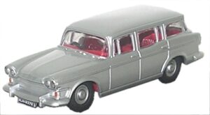Oxford Diecast 76SS002 Humber Super Snipe Estate - Silver  - 1:76 Scale
