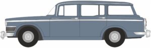 Oxford Diecast 76SS007 Humber Super Snipe Charcoal  - 1:76 Scale