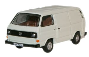 Oxford Diecast 76T25001 VW T25 Van - Pastel White  - 1:76 Scale