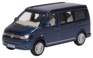 Oxford Diecast 76T5C001 VW T5 California Camper Met. Night Blue  - 1:76 Scale
