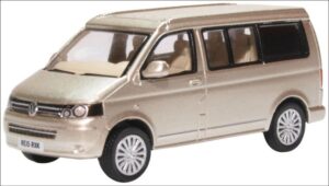 Oxford Diecast 76T5C003 VW T5 Camper Sand Beige  - 1:76 Scale