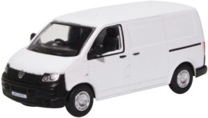 Oxford Diecast 76T5V002 VW T5 Van White  - 1:76 Scale