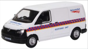Oxford Diecast 76T5V004 VW T5 Van Network Rail  - 1:76 Scale