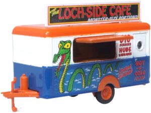 Oxford Diecast 76TR020 Mobile Trailer Loch Side Cafe  - 1:76 Scale