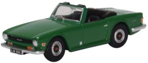 Oxford Diecast 76TR6003 Triumph TR6 Emerald Green  - 1:76 Scale