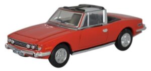 Oxford Diecast 76TS003 Triumph Stag - Pimiento Red  - 1:76 Scale