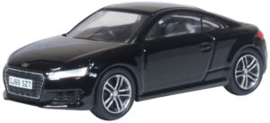 Oxford Diecast 76TT002 Audi TT Coupe Brilliant Black  - 1:76 Scale