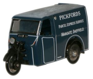 Oxford Diecast 76TV002 Tricycle Van - Pickfords  - 1:76 Scale