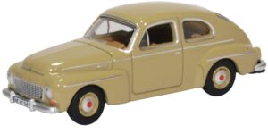 Oxford Diecast 76VL002 Volvo 544 Yellow  - 1:76 Scale