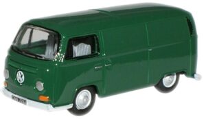 Oxford Diecast 76VW001 VW T2 Van - Peru Green  - 1:76 Scale