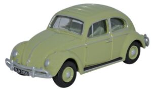 Oxford Diecast 76VWB006 VW Beetle - Beryl Green  - 1:76 Scale